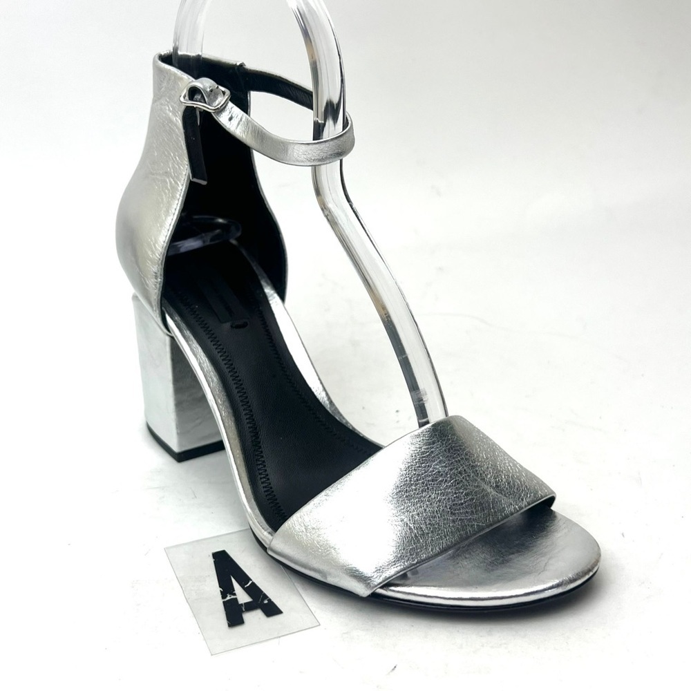 ALEXANDER WANG Abby Ankle Strap Sandal sz 9
